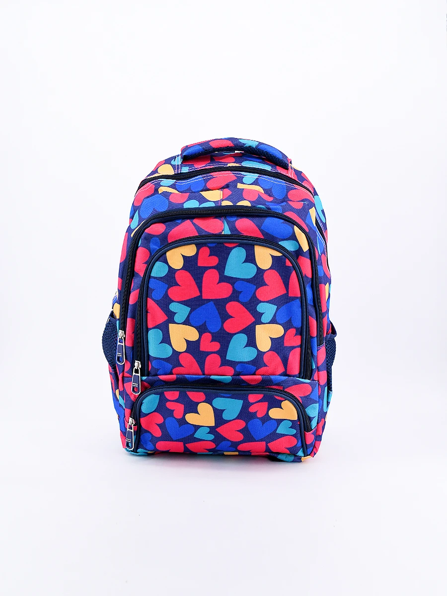 MOCHILA CORAZON - MULTICOLOR 
