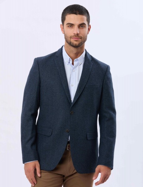 SACO SPORT DE LANA Piedra