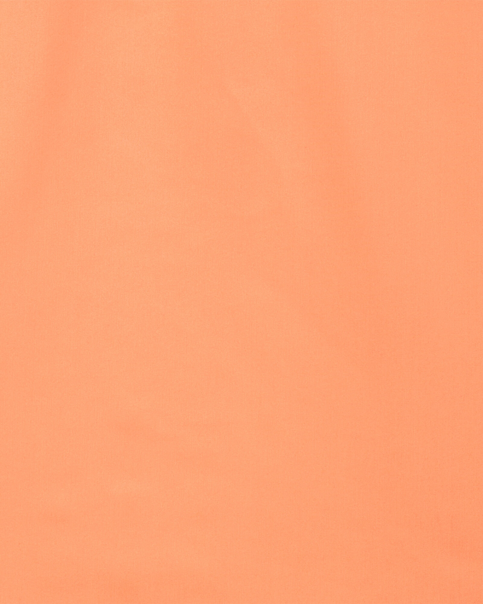 Remera de baño manga larga con protección UPF 50+, naranja Sin color