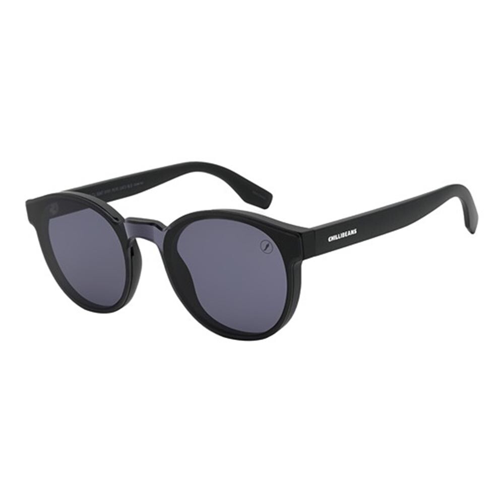 Lentes de Sol Infinity Redondo Unisex Negro/Negro