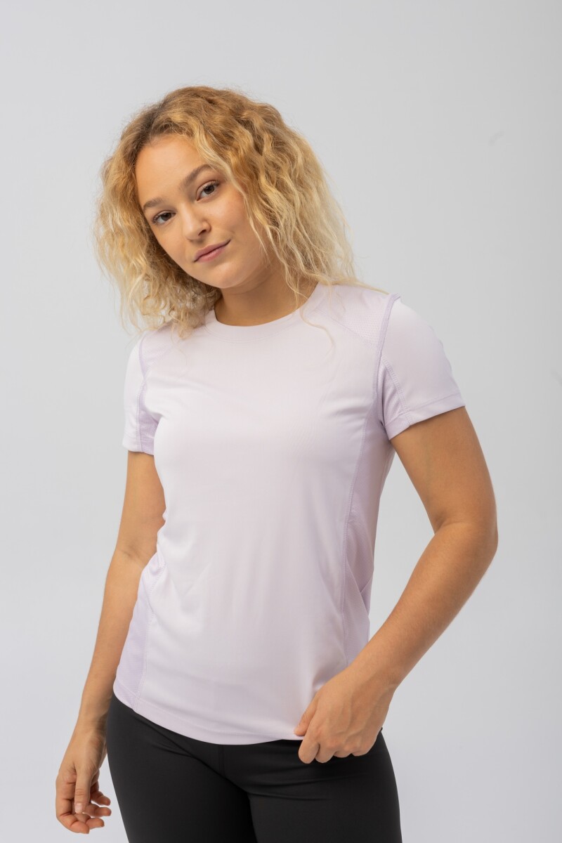 Remera Menpi Alta Calidad Running Dama Lila - S/C 