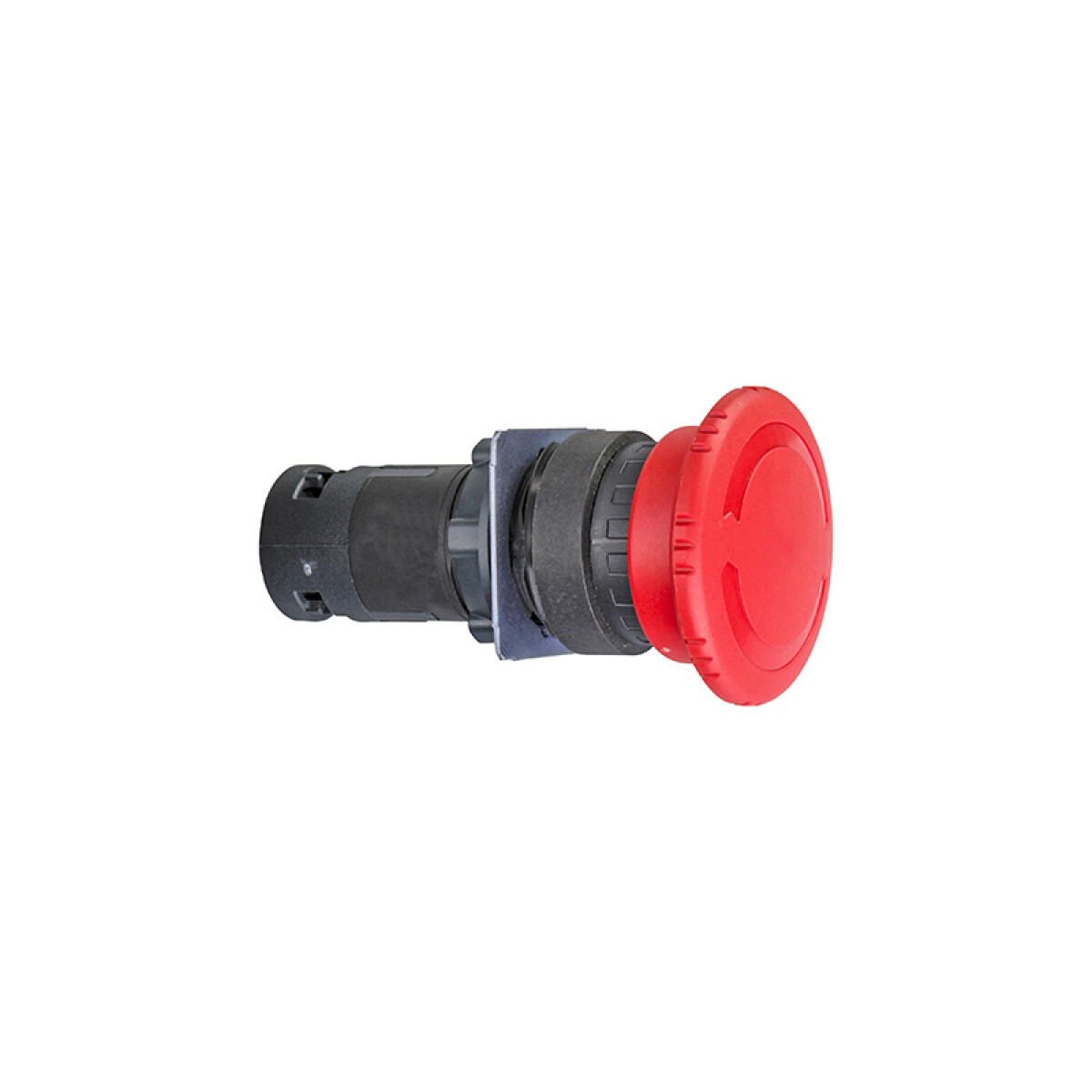 Pulsador tipo hongo rojo c/retención ø40mm 1NA+1NC - TL5092 