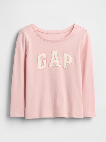V-FRCH LS LOGO TEE PURE PINK