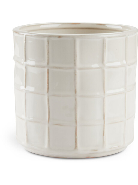 Maceta MATSSON Ø14xA13cm blanco crudo Maceta MATSSON Ø14xA13cm blanco crudo