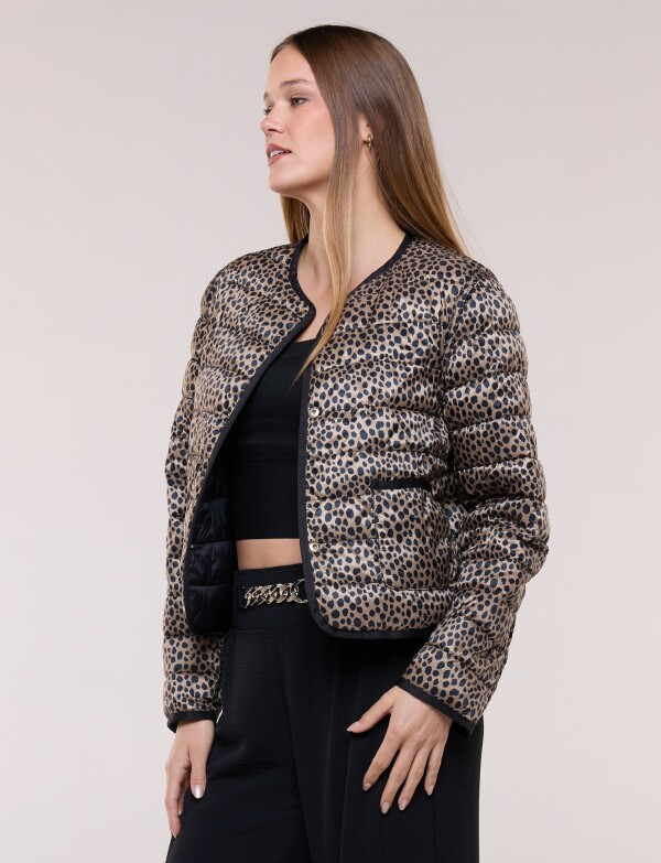 Campera Packable Reversible NEGRO
