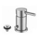 Grifería Bidet Viseu Aqualia Acero Inoxidable GRIS-BRUSHED NICKEL