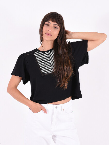 REMERA CHARLOTTE NEGRO