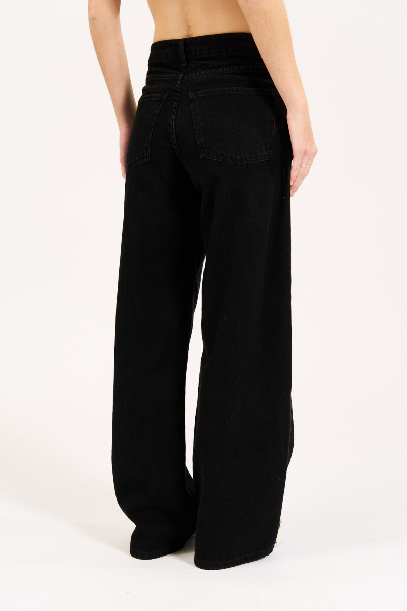 JEAN FREE WIDE BLACK J-negro