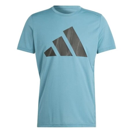 Remera Adidas Running Hombre Run IT Bos Tee Turquesa S/C