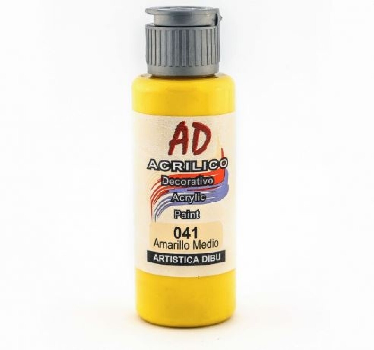 Acrílico Decorativo Ad 60 Ml Amarillo Medio 