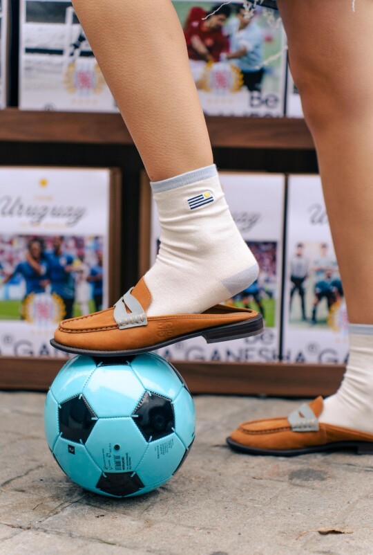 Socks Oriental Blanco