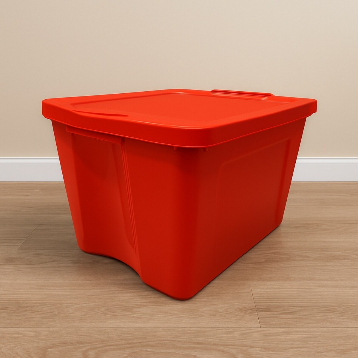 Caja Wenco Fullbox reforzada 75 Litros - ROJO 