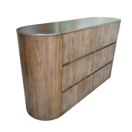 CÓMODA 6 CAJONES MADERA MARRON SOUTHPORT