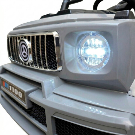 Auto A Bateria Cuatriciclo Wagon 4x4 C/control Remoto Gris