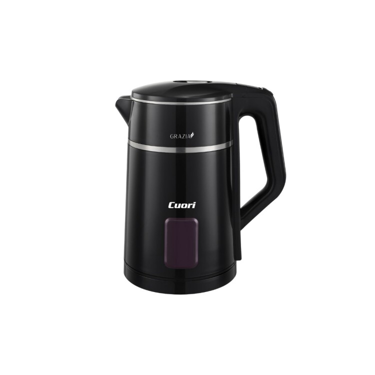 JARRA ELECTRICA INALAMBRICA 1,8LTS CUORI GRAZZIA CUO-3497 NEGRO