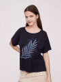 Remera Navy Estampado 2