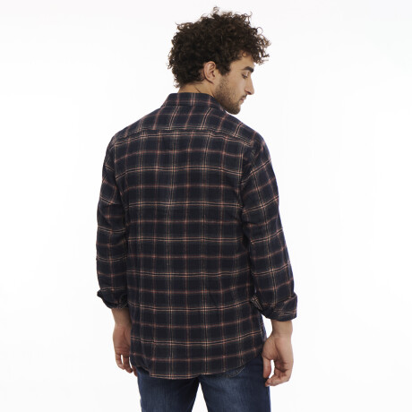 Camisa Wrangler de Hombre - FLANNEL SHIRT - WLS103UR ELD