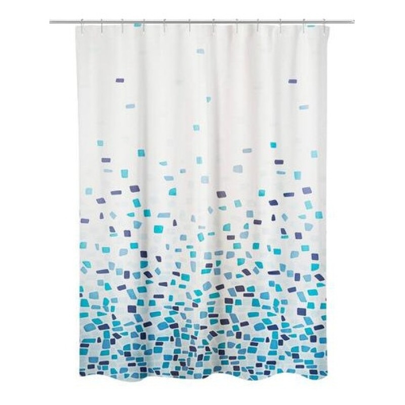 Cortina de baño Amalfi recubierta de teflón impermeable 180 x 180cm Diseño 43