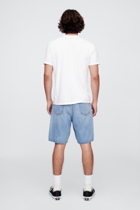 Short De Jean Loose Ultrasoft Hombre Light Wash