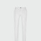 HUGO BOSS Chinos Slim-Fit en Gabardina de Algodón Elástico Blanco
