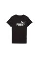 REMERA MUJER PUMA ESS NO.1 LOGO TEE Negro