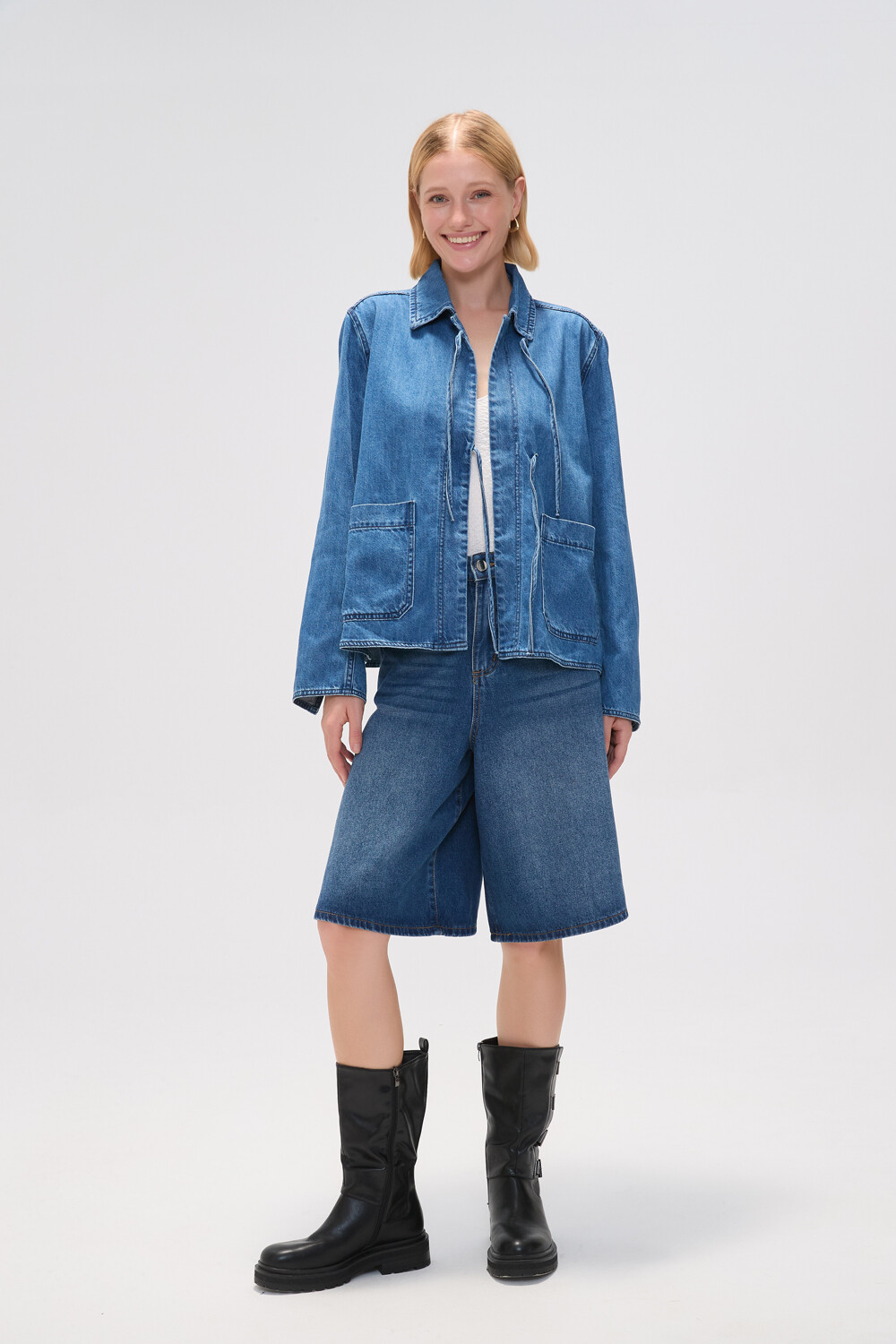 Chaqueta Furmena Azul Medio