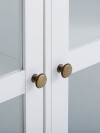 Vitrina SKALS puertas de vidrio blanco Vitrina SKALS puertas de vidrio blanco