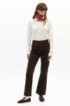 Sweter Polo Peter Cotton Cashmere Off White