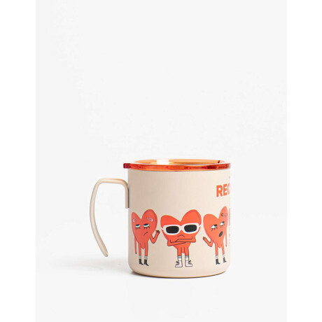 Taza Metálica Broken Hearts Combinacion Tricolor