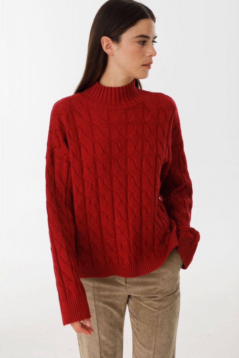 Sweater New Cagliari Bordeaux
