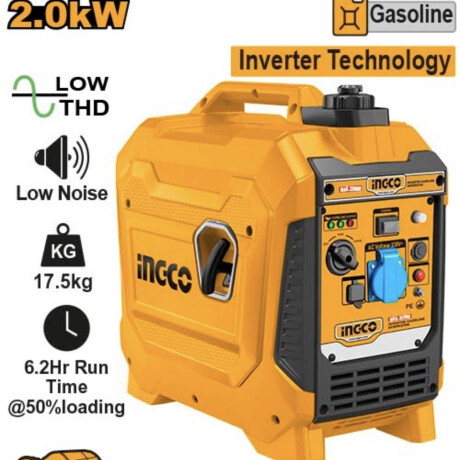GENERADOR INVERTER 2.0KW INGCO GEI23006 GENERADOR INVERTER 2.0KW INGCO GEI23006