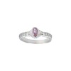 Anillo Halo-Plata 950-Piedra Zirconia rosa y blanca-AN4089 conpiedra