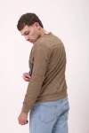 Campera bomber capitoneada Beige