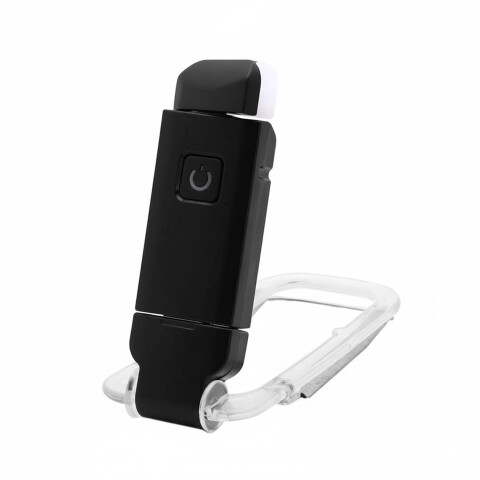 Luz Para Lectura Libros Led Portatil Recargable Nocturna Color Negro