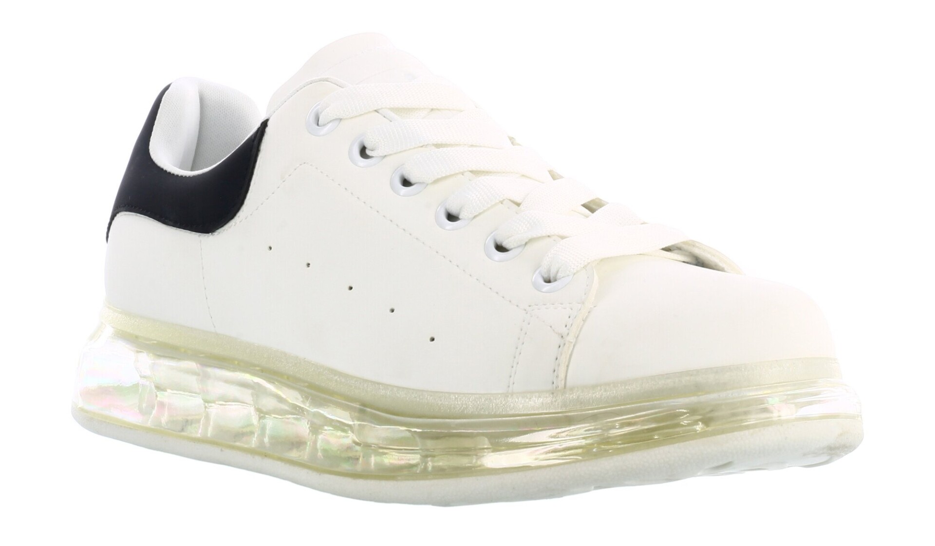 Championes de Hombre N+ acordonado - Blanco - Negro 