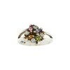 Anillo Flor-Plata 925-Piedra Zirconia Varias-AN3243 conpiedra