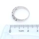 Anillo oro 18k blanco y brillantes Anillo oro 18k blanco y brillantes