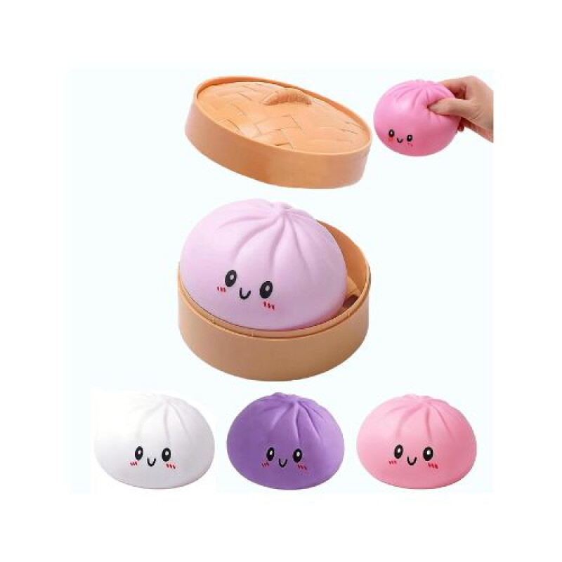 Squishy Dumpling Sorpresa Colores Opacos Squishy Dumpling Sorpresa Colores Opacos