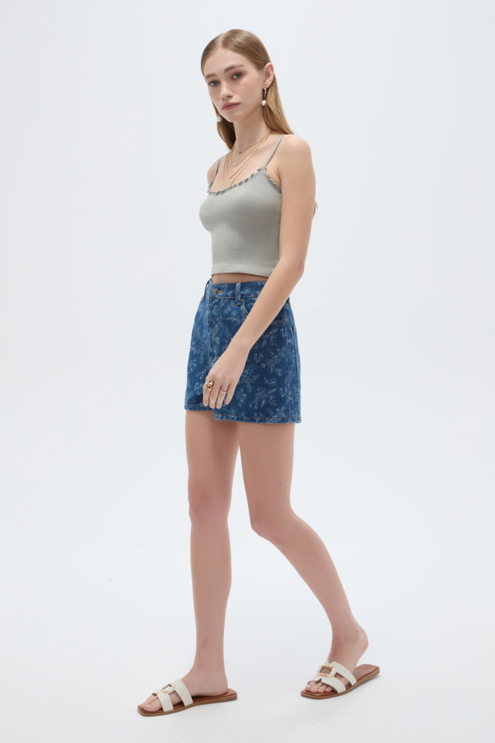 Tops Hailei Gris
