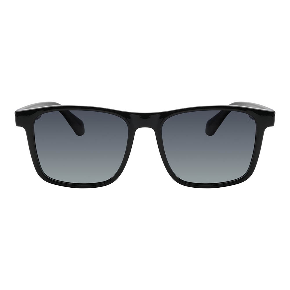 Lentes de sol De Tr90 Cuadrado Flap Gradiente Azul/Negro