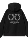 Hooded Rotation Sweat Negro