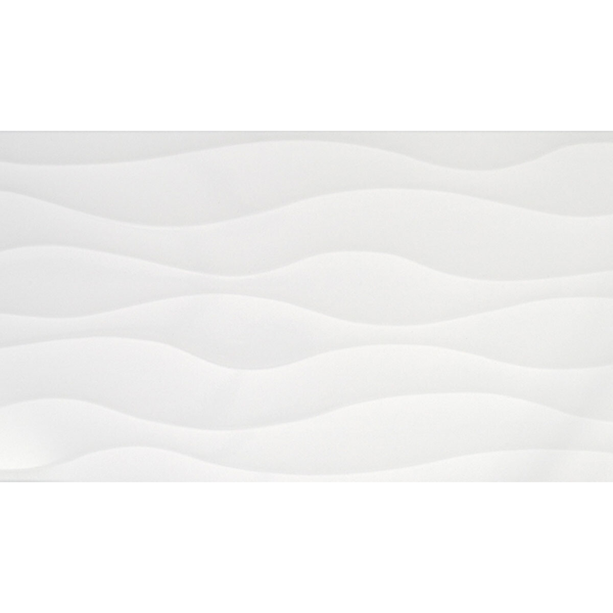 CERAMICA 31X60 BLANCO BRILLANTE CON RELIEVE BOLD - GAMAS DE BLANCO 