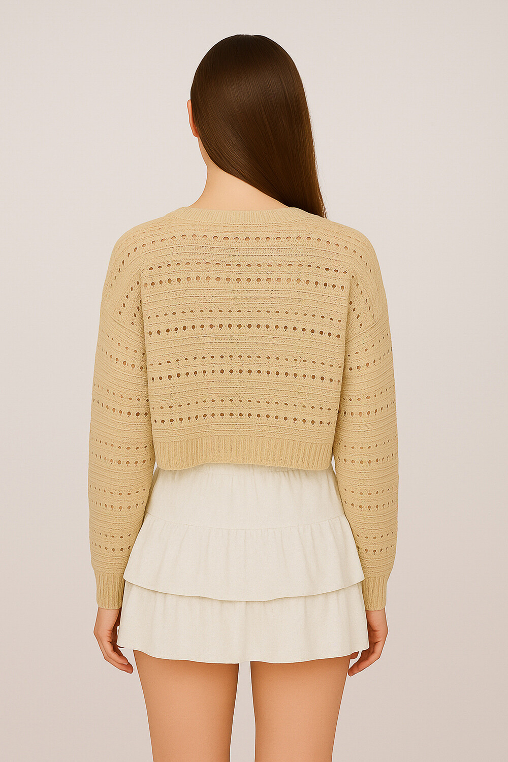Sweater Siven Beige Claro