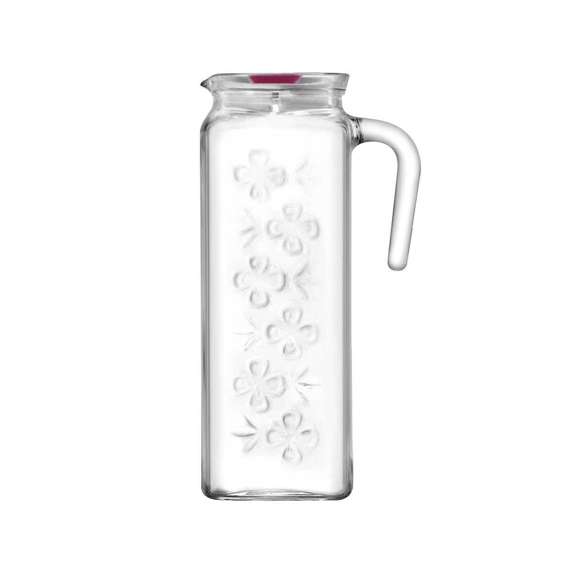 Jarra de Vidrio Lav 1200CC con Tapa 