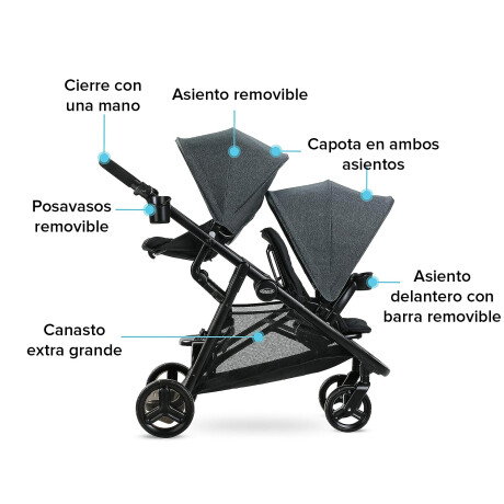 Graco Ready2Grow™ LX 2.0 Doble Graco Ready2Grow™ LX 2.0 Doble