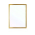 Espejo de pared marco dorado 60x40cm Espejo De Pared Marco Dorado 60x40cm