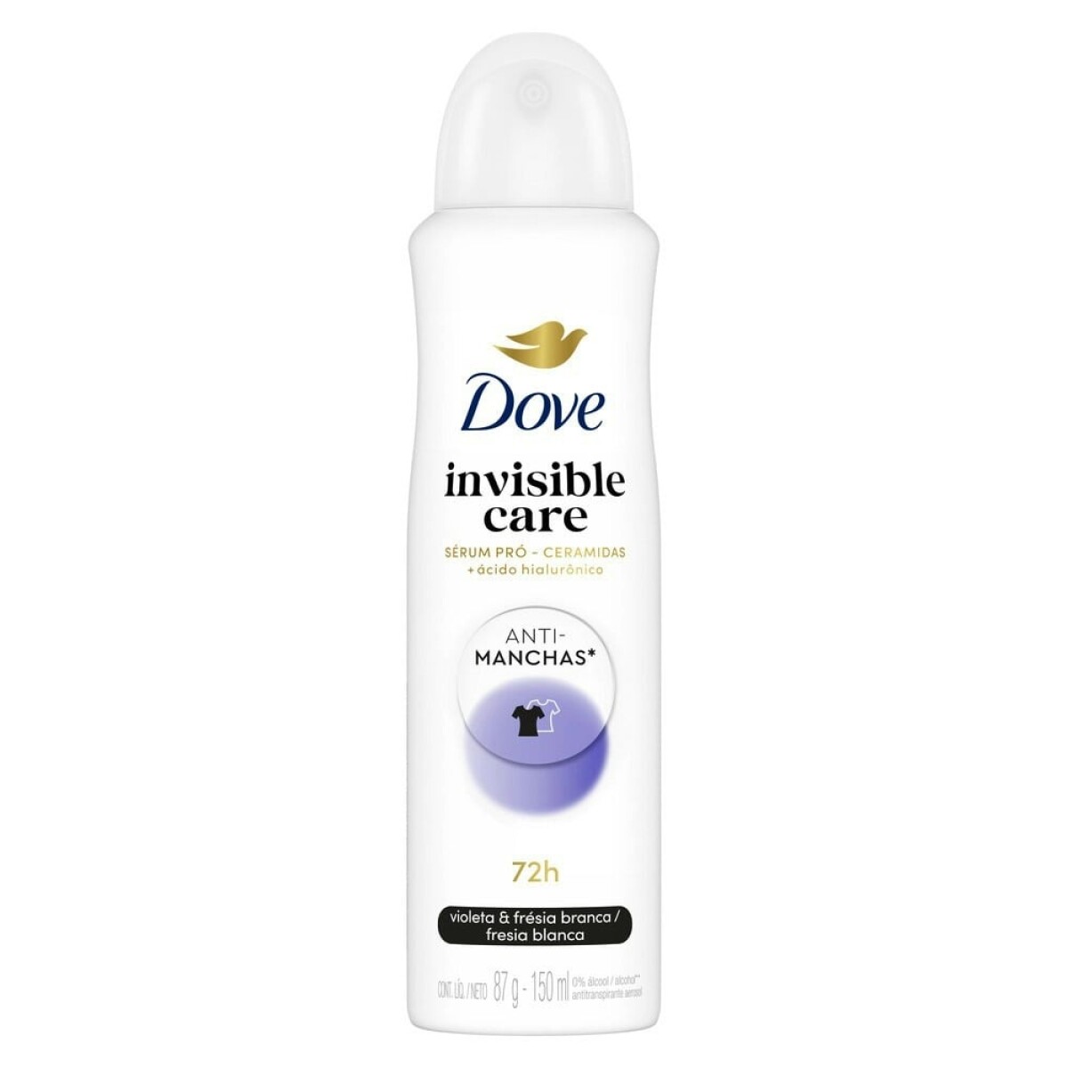 Dove Aerosol Antitranspirante Mujer Invisible Care 