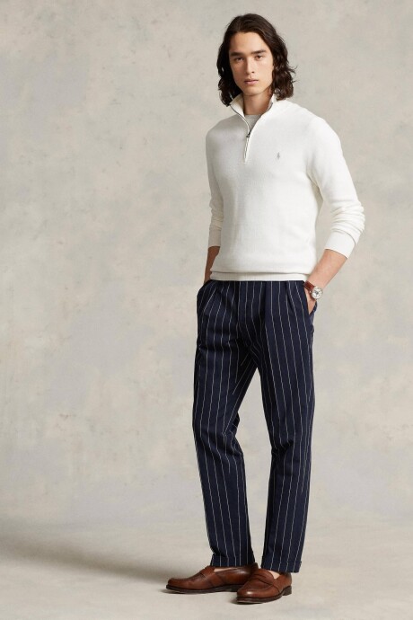 Sweater Medio cierre Polo Ralph Lauren Natural