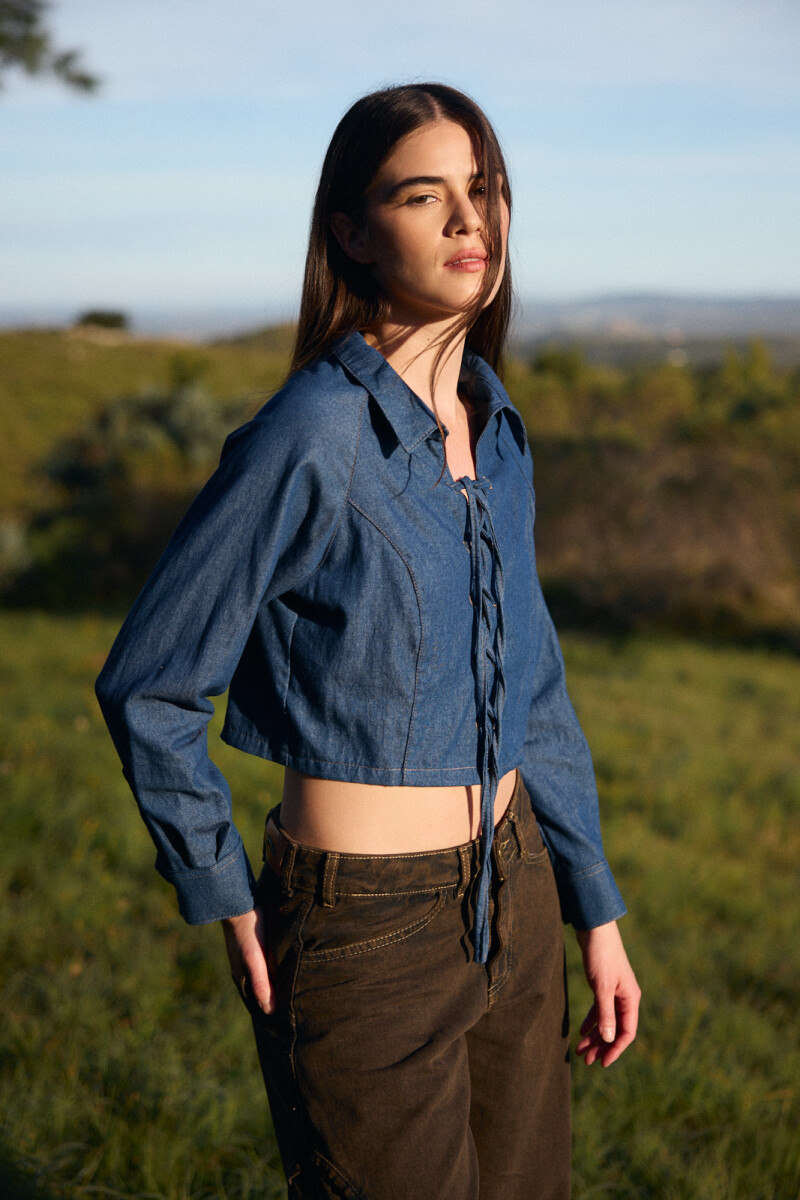 Camisa Alterna Azul