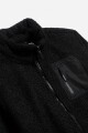 Campera en sherpa NEGRO